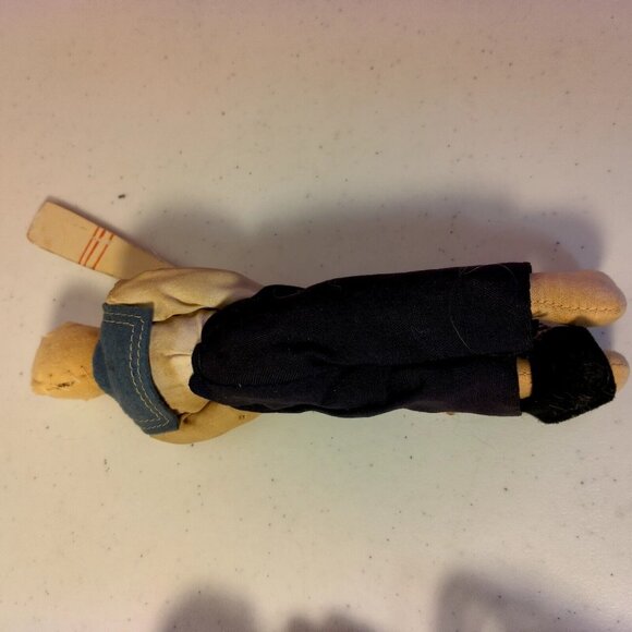 Vintage Dolls Mixed Doll Lot 5 Porcelain Flocked Gondlier Handmade Collectible - Picture 5 of 16